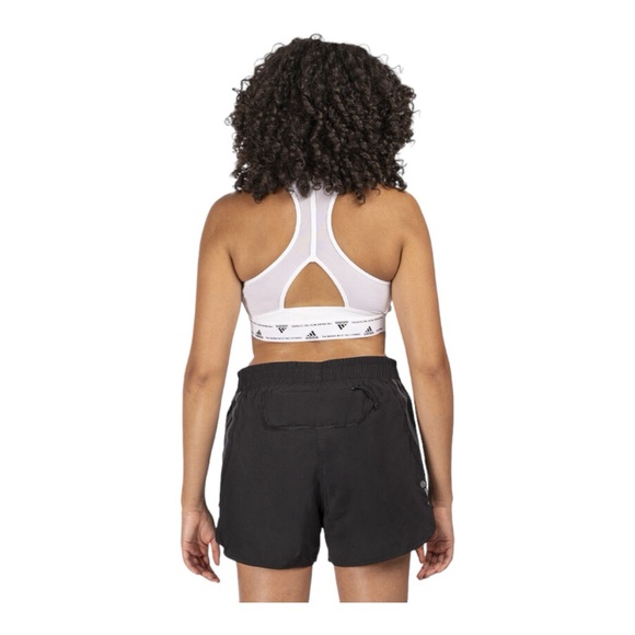 Adidas Performance Padded Sports Bra White Size XL - Picture 2 of 9